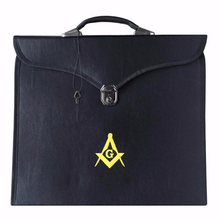 Masonic MM/WM and Provincial Full Dress Yellow Square Compass Cases II Masonic MM/WM and Provincial Full Dress Yellow Square Compass Cases II