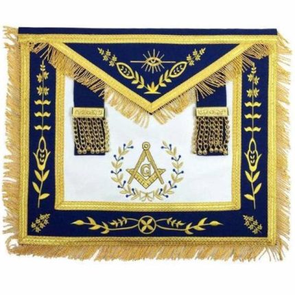 Masonic apron, Masonic Machine emb apron, masonic regalia, freemason regalia, freemason aprons,