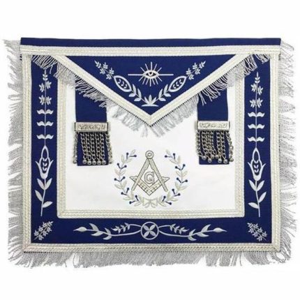 Masonic apron, Masonic Machine emb apron, masonic regalia, freemason regalia, freemason aprons,