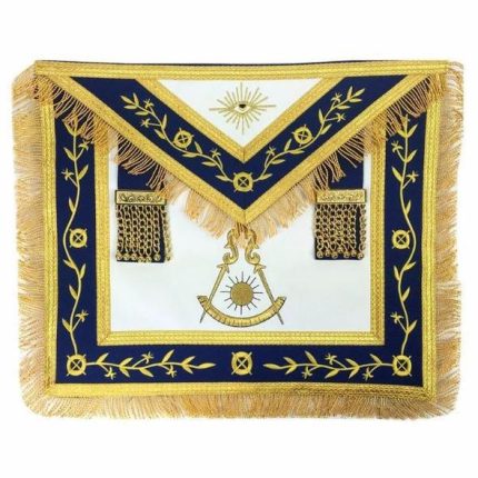Masonic apron, Masonic Machine emb apron, masonic regalia, freemason regalia, freemason aprons,
