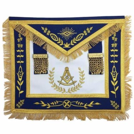 Masonic apron, Masonic Machine emb apron, masonic regalia, freemason regalia, freemason aprons
