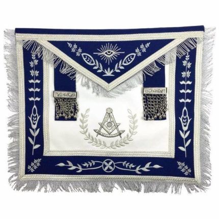 Masonic apron, Masonic Machine emb apron, masonic regalia, freemason regalia, freemason aprons,