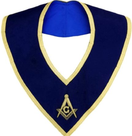 Masonic Collar Masonic Regalia Collar Freemason Collar Masonic Collar Jewels Royal Arch Collar Master Mason Collar Hand Embroidered Masonic Collar Machine Embroidered