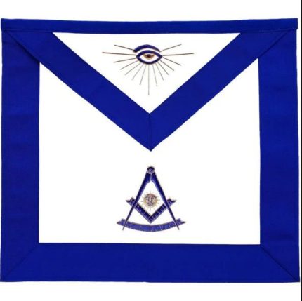 Masonic apron, Masonic Machine emb apron, masonic regalia, freemason regalia, freemason aprons,