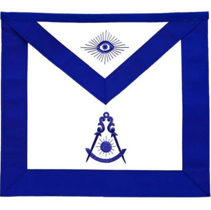 Masonic apron, Masonic Machine emb apron, masonic regalia, freemason regalia, freemason aprons,