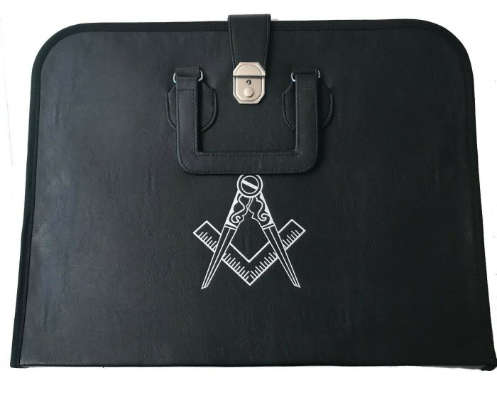 Masonic Regalia MM/WM & Provincial Apron and Chain Collar with compass