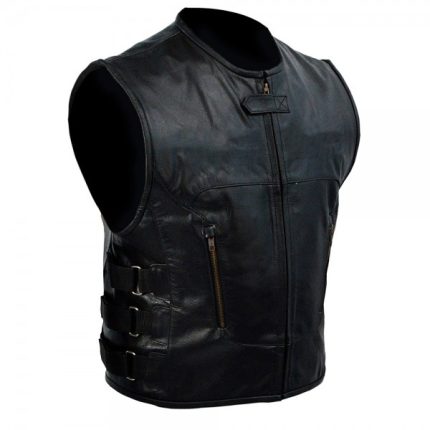 Motorbike Leather Vests