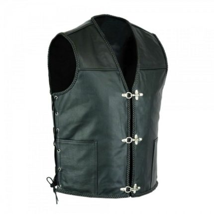 Motorbike Leather Vests