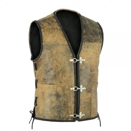 Motorbike Leather Vests