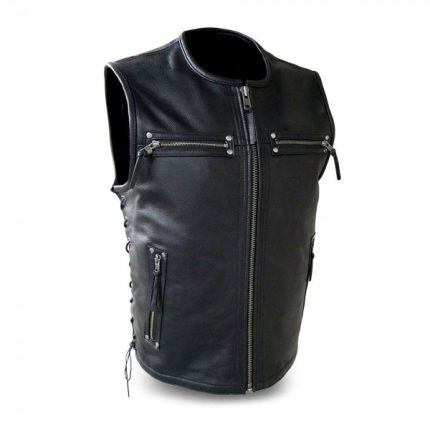 Motorbike Leather Vests