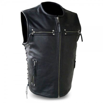 Motorbike Leather Vests