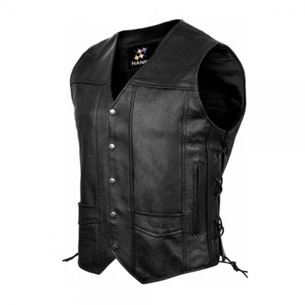 Motorbike Leather Vests