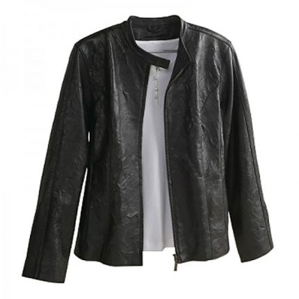 Women Fashion Leather Jacket