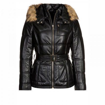 Women Fashion Leather Jacket