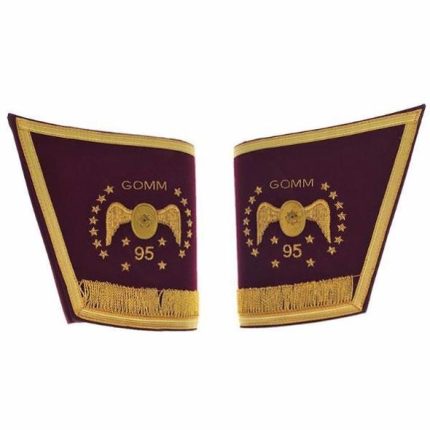 Masonic Gauntlets Cuffs -Masonic Regalia Gauntlets