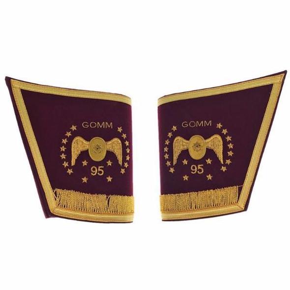 Masonic Gauntlets Cuffs -Masonic Regalia Gauntlets