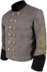 Civil War 2 Braid Double Breast Shell Jacket - All Sizes Available