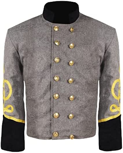 Civil War 2 Braid Double Breast Shell Jacket - All Sizes Available