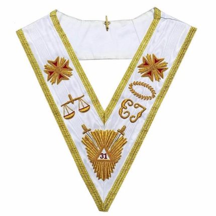 Masonic Collar-Masonic Collarette-Masonic Regalia Collar-Freemason Regalia