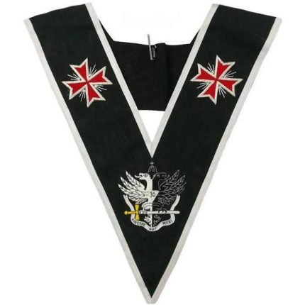 Masonic Collar-Masonic Collarette-Masonic Regalia Collar-Freemason Regalia