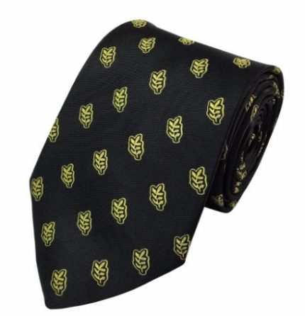 High Quality Masonic Acacia Leaf Tie