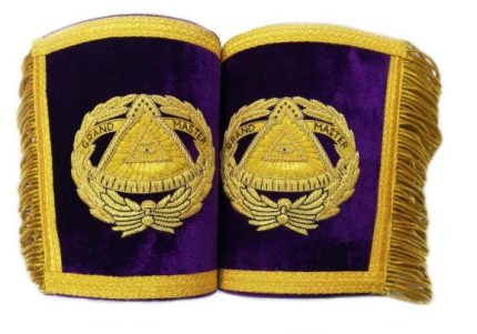 Masonic Gauntlets Cuffs -Masonic Regalia Gauntlets