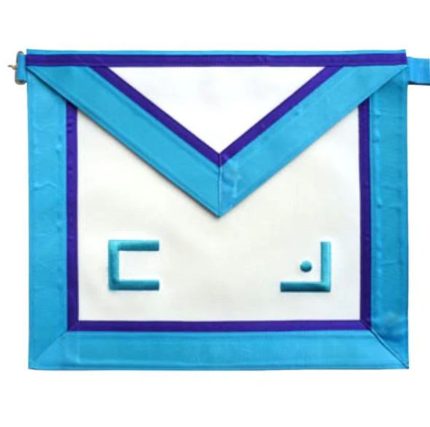 Masonic apron, Masonic hand emb apron, masonic regalia, freemason regalia, freemason aprons,