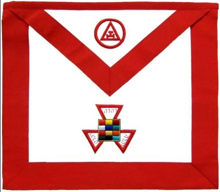 Masonic apron, Masonic hand emb apron, masonic regalia, freemason regalia, freemason aprons,