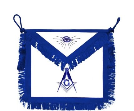 Masonic apron, Masonic hand emb apron, masonic regalia, freemason regalia, freemason aprons,