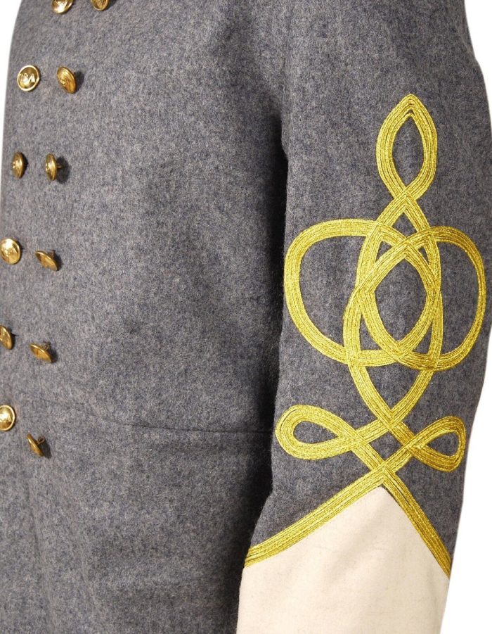 US Civil war Confederate Officer's Infantry coat -Civil War military sack coat