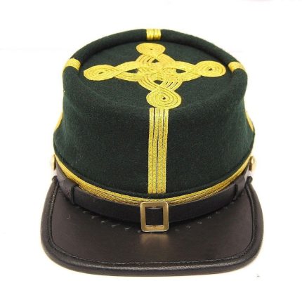 Civil War Berdans Green sharpshooter Generals 4 rows of Gold Braids kepi