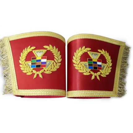 Masonic Gauntlets Cuffs -Masonic Regalia Gauntlets